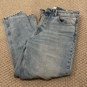 Zara mom jeans